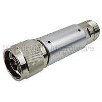 Fairview SA3N5W-02 2 dB Fixed Attenuator N Male To N Female Up To 3 GHz Rated To 5 Watts With Aluminum Body