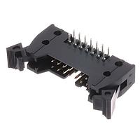Omron Electronics XG4A-1435 Flat Cable Connectors Plug ShortLock 14P RightAngle 1Polarize