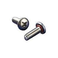 APM HEXSEAL R10-24X9/16 2701 Self Sealing 10-24X9/16", Phillips Pan Head, 18-8 Stainless Steel with Silicone O-Ring, Seal Screw