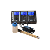 ZD INSTRUMENT ZDRS-200A Hydroponics Nutrient Monitor Series (Blue light; 0.00-14.00pH, 0-19.99EC, 0-90℃)