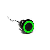 Bulgin MC22MOBGR Sealed 22mm Norm Op Al Blk Anodised Grn/Red LED