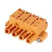 Weidmuller 1230280000 Pluggable Terminal Blocks BLF 7.62HP/08/180F SN OR BX