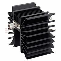 Fairview SA3DFM300W-30 30 dB Fixed Attenuator 7/16 Female To 7/16 Male Directional Up To 3 GHz Rated To 300 Watts With Black Aluminum Heatsink Body