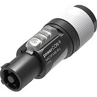 NEUTRIK NAC3FXXB-W-L 3 Pole Cable end - powerCON blue / grey XX series - power out (grey) - 60320-1 certified - large chuck for cable 10-16 mm