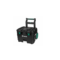 SATA 95322 Dampproof Trolley Stackable Box (65L)