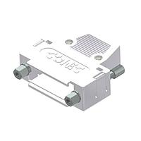 Amphenol CONEC 165X11089X Standard EMI Backshell 37P HOOD METALLIZED M3 SCREWS