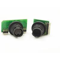 Switchcraft EN3P17FRAPCBW Connectors FEML 17 PIN RA PCB WIDE IP68