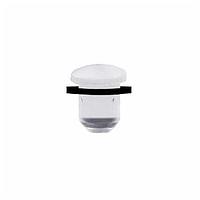 BIVAR PLW5-7mm-54 Rigid Light Pipes Light Pipe, Rigid, Panel Mount (Front), 5mm IP54, Low Profile Dome Lens, Round Face, 7mm