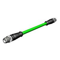 Molex 1203410980 Sensor Cables / Actuator Cables CABLE M12-X/M12-X 55m, TPE