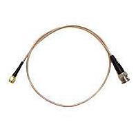 Mueller BU-4150028036 RF Cable Assemblies CBL ASSY SMA-BNC PLUG RG316 36"