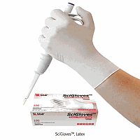 DaiHan SL.Glo6065 Gloves Latex Exam. Power Free, Black Textured, Premium Grade, X-Large