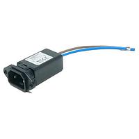 Schaffner FN9274B-2-07 Inlets 2A 20.1mH 0.22uF Wire leads Front Mnt