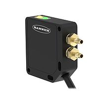 Banner Engineering QM42-DPS5-2Q Differential Pressure Sensors Differential Pressure +/- 5 in W.C.; Modbus RS-485 Serial Interface; 2.09 m (6.9 ft) 5-pin M12 Pigtail QD