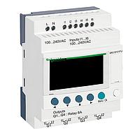 SCHNEIDER SR3B101FU Compact Smart Relay Zelio SR3 10I-O 100- 240VAC