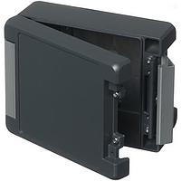 BOPLA 00123224 General Purpose ENCLOSURE, BOCUBE ALU, 159 X 128 X 60MM, GR GRAY, HINGED LID, MEM, ALUMINUM, BA 141306 F-7024