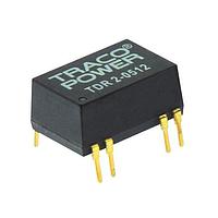 TRACO Power TDR 2-0513 Isolated Product Type: DC/DC; Package Style: DIP-14; Output Power (W): 2; Input Voltage: 4.5-9 VDC; Output 1 (Vdc): 15; Output 2 (Vdc): N/A; Output 3 (Vdc): N/A