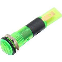 Mallory Sonalert FL1P-8NJ-1-G110V Indicators LED GRN 8MM NUT 110VAC/DC