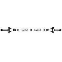 AMP Connectors - TE Connectivity 867725-1 LGH Lead Cable LGH LEAD DBL END RUGDZ SHLD