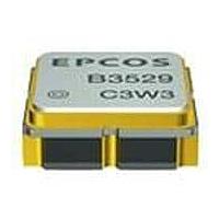 RF360 B39431B3743H110 SAW Component 3 mm x 3 mm - 45 C to + 125 C 433.92 MHz 1.9 dB  6 V 50 Ohms SRD / ISM: 434 MHz