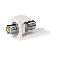 Panduit CMRPYIG Pass Through Module Coupler Mod RCA Pass-Through Yellow
