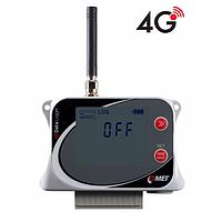 Comet U7844G IoT Wireless Four channel Datalogger with pulse and two-state inputs, with built-in 4G modem (Rechargeable Li-Ion battery A8200, 3.6V/5200mAh)