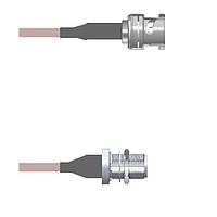 Amphenol Custom Cable Q-0K022000R008i RF Cable Assemblies BNC-SP/N-SJB G316D 8I