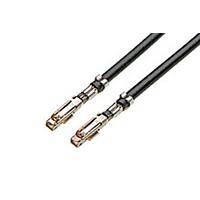 Molex 217490-1223 Pre-Crimped Lead Pre-Crimped Lead 225mm Lngth, 22 AWG, Blk