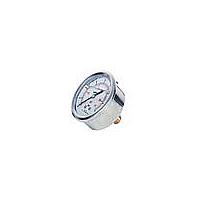INSIZE 5207-C2D2L2W2R16 Bourdon Tube Pressure Gauges (Liquid Filled) (0~25bar/0~350psi; 1/8ZG; Ø50mm)