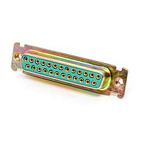 Cinch DBME25S D-Sub Connectors - Standard Density DSUB 25F SOD E GF ZINC