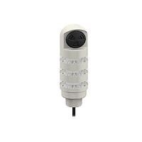 Banner Engineering TL50BLG2YR1CQ Tower Lights Beacon Tower Light, Gray Housing: 3-Color Indicator; Voltage: 12-30 V dc or 24 V ac; Environmental Rating: IP67; Input: Bimodal; Colors: Green flash Yellow steady Red rotate; M12 Integral QD