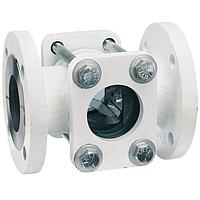 Dwyer SFI-350FCS-6 SFI-300F: 300°F Sight Flow Indicators, ANSI Flange, Dual Windows, SS/CS Body (No Moving Indicator, 6 in, Horizontal, Vertical)