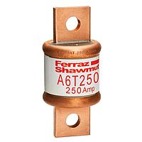 Mersen A6T250 Fast Acting Class T Fuses Fuse,Class T,Fast Acting,200kA AC,100kA DC,600VAC/300VDC,250A