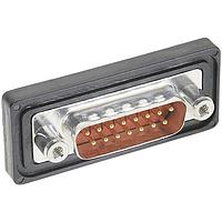HARTING 09677097615 Plug DSUB IP67 9POLE STR FRONT PLASTI