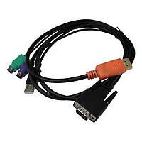 Lantronix ACC-500-200-R I/O Cables ACCESSORY,CABLE ASSEMBLY, SPIDER DUO-USB, SERVER, EXTENDED 59", ROHS