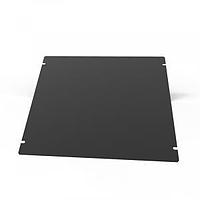 Hammond Manufacturing 1431-29BK3 Bottom Plate Bottom Plate 12x10" 20AWG Steel Black