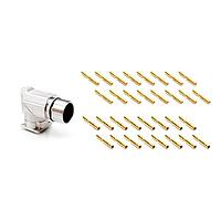 Amphenol SINE Systems MA7RAE1601S-KIT Circular Metric Connectors 16 Pos female skts Standard flange