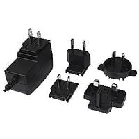 CUI Inc SMI12-5-KB-MUB Wall Mount AC Adapters ac-dc, 5 Vdc, 2 A, SW, multi-blade, no blades, micro USB, level VI, black