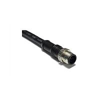 Amphenol LTW MC-05BMMM-SL8B10 Sensor Cables / Actuator Cables NMEA 2000, Micro, Metal, 4A, 05 pins, Male Connector, Male Contact, Straight, Screw Thread, Overmolded, Length 10000mm, IP68