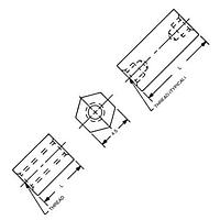 Fascomp FC2136-632-SS Hex 1/4 HEX STANDOFF FEMALE SS 3in