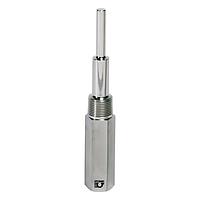 OMEGA 1/2-260L-U21/2-304SS-F 0.260 in Bore Diameter Threaded Thermowells (304 Stainless Steel)