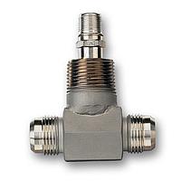 OMEGA FTB-209 304 SS Turbine Flow Meters With 37 ° Flare Fittings (2 1/2 in, AN 37° Flare Male, 225 GPM)