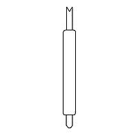 Yamaichi Electronics CONTACT 3005 Contact Probes .8MM P CROWN 5.7MM L .65MM TRVL 25G FORCE