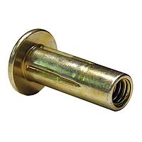 ATLAS AESM10P7.1ZNR Rivet Nut Atlas Rivet Nut, PLUSTITE, Straight Shank Insert, Open End, Steel, Thread Size - M10,