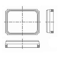 ECS Inc. International ECS-192-8-36CKM-TR SMD Crystal 19.216MHz 10ppm