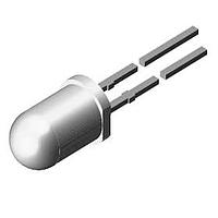 Vishay General Semiconductor TLCR5100 Single Color LEDs Red Clear Non-Diff 4300-11000mcd@50mA