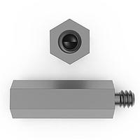RAF Electronic Hardware 4501-440-B Hex 3/16 Hex X 1/4 Length Hex Male-Female Standoff