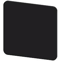 SIEMENS 3SU19000AE160AA0 Labeling Plate INSCR. PLATE, BLACK 27 X 27MM, BLANK