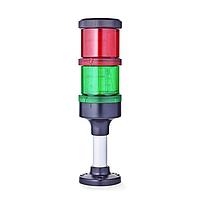 Auer Signal ECO70-Q02 Tower Lights ECO70 modular Signal tower 70mm 24 V AC/DC red/green, black