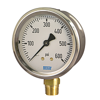 WIKA 213.53 (16 bar,dial 100,lower mount) Pressure Gauges