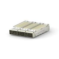 AMP Connectors - TE Connectivity 2170738-1 Cage Assemblies QSFP28 1X3 CAGE ASSY SPRING HS